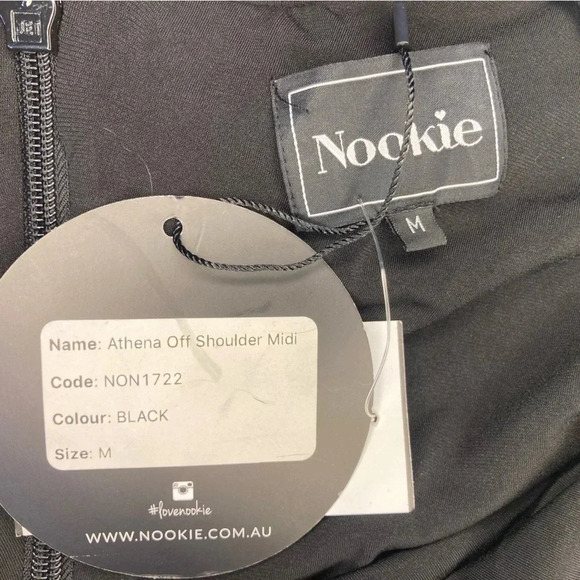 REVOLVE Black Midi Dress - Picture 7 of 7